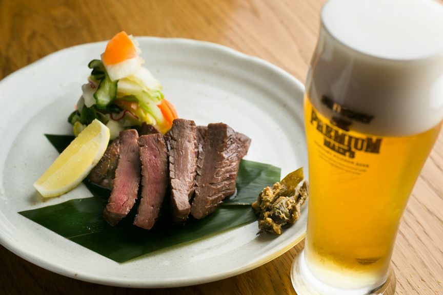 仙台といえば『牛タン』。肉厚なのにやわらかな歯ごたえ