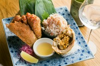 しっかりとしたカニ肉の甘味が口の中に広がる『毛ガニ』