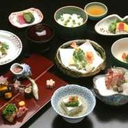 季節感あふれるお手軽会席です。