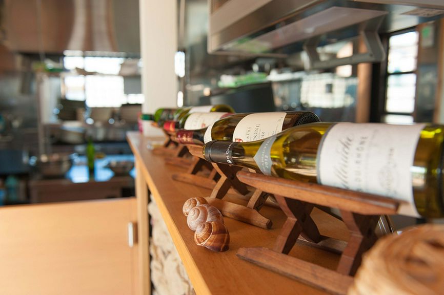 洗練された欧風料理に合う、ワインが充実しています