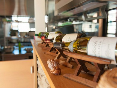 洗練された欧風料理に合う、ワインが充実しています