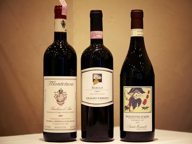 バローロなど、ピエモンテの銘酒がずらり