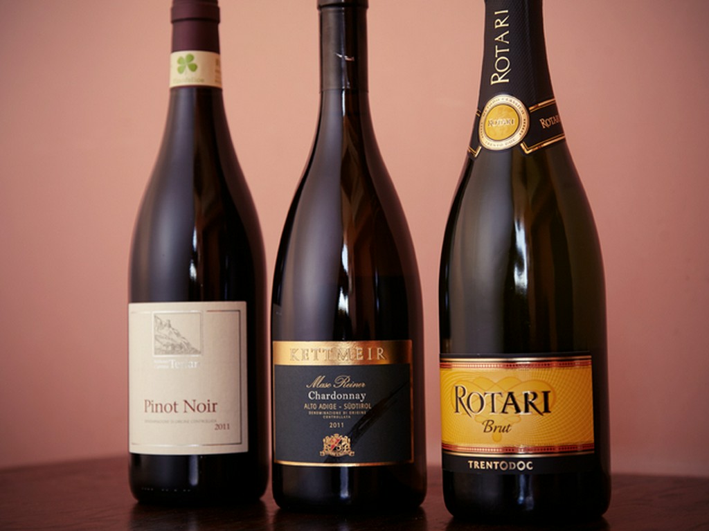 95％のイタリアワインと5％のブルゴーニュワイン