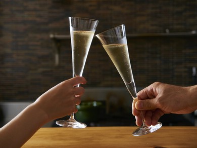 シェフとの会話も楽しみながら