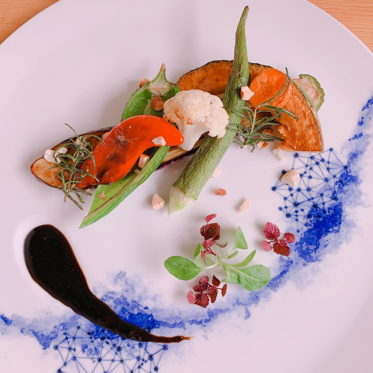 Vegetarian lunch (vegan options available)