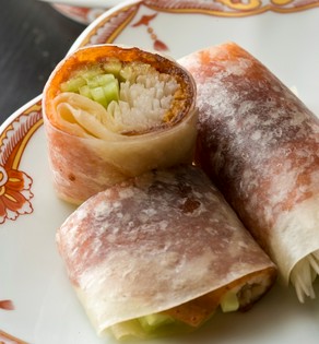 一羽からは12枚分しか取れない『北京ダック』