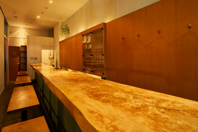 カウンター席がある