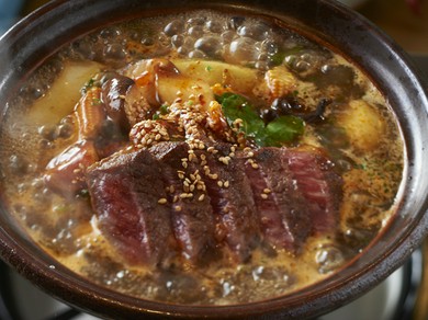 "古代米"をつかった激辛料理