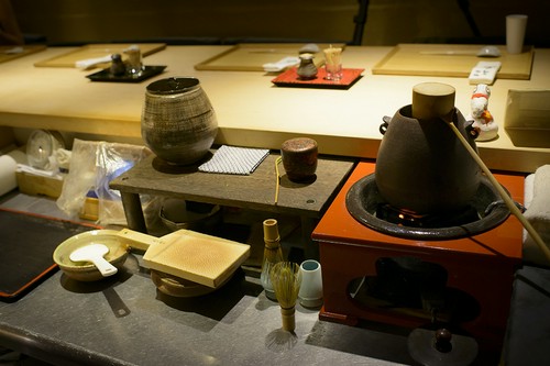 日本の茶道に基づいた、おもてなしと料理を満喫