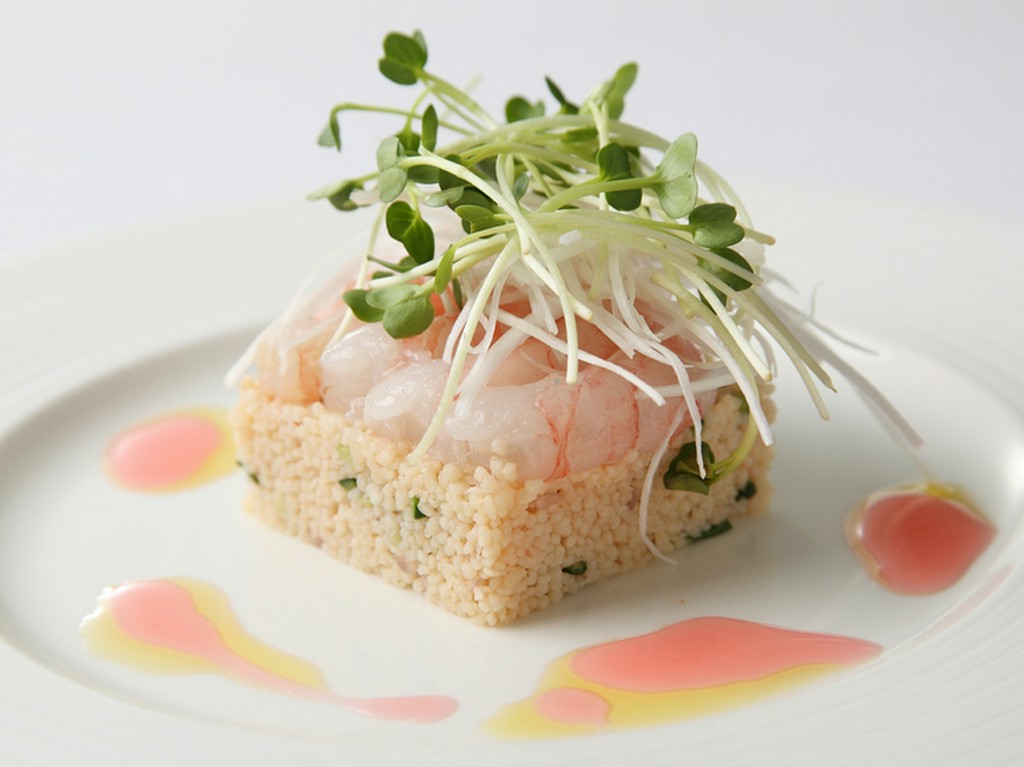 サラダ感覚の一品『海の幸のクスクス』