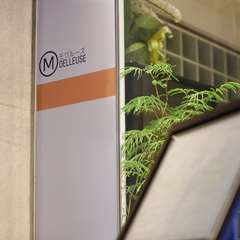 明るく開放的な店内の様子がうかがえる外観　