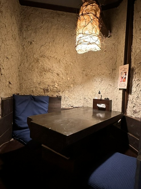 少人数で予約できる個室がある