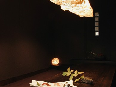 半個室でゆっくりと