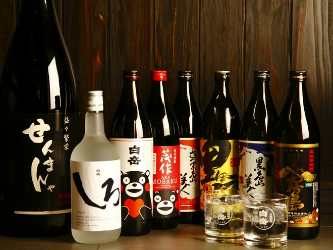 焼酎にこだわっている