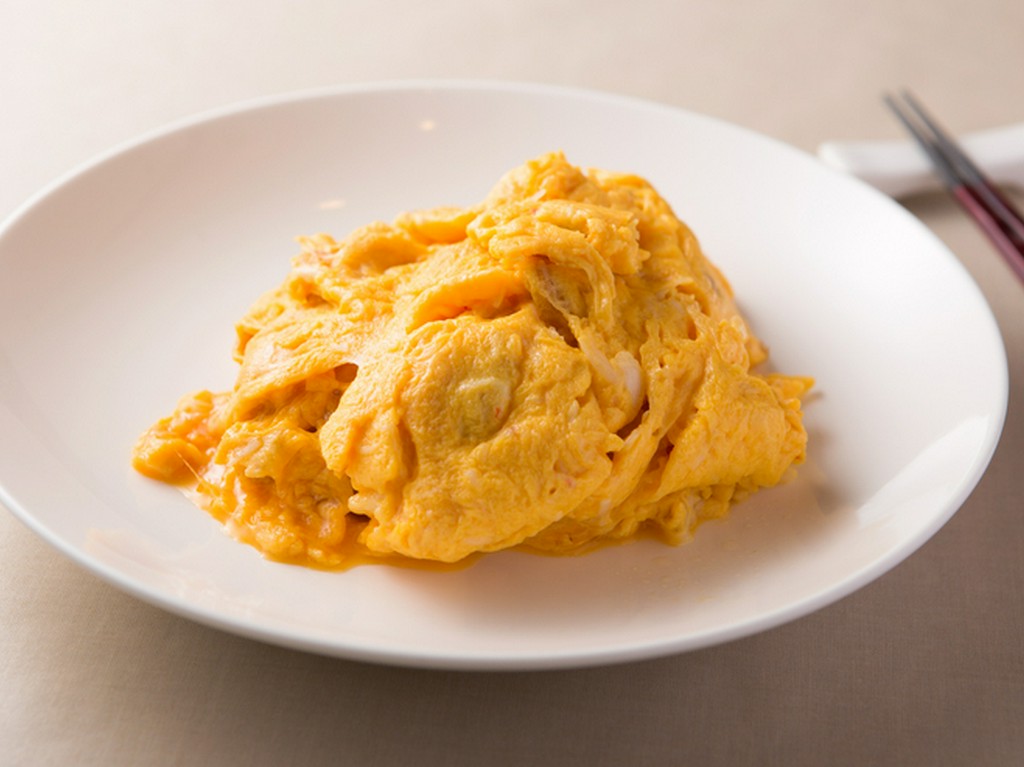 濃厚なオレンジ色の仕上がりは、上質な卵の証