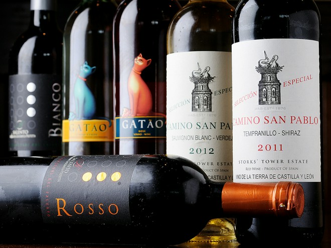 ワインにこだわっている