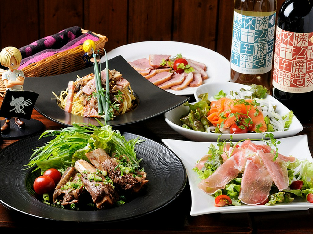 店内貸切コースでパーティーシーンも盛り上がる！