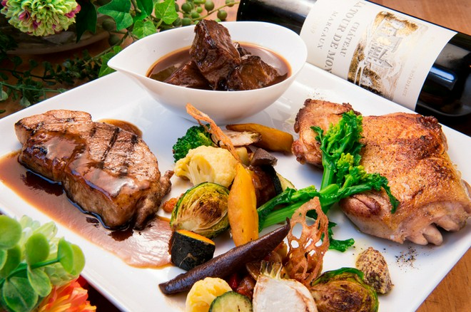 ワインにこだわっている