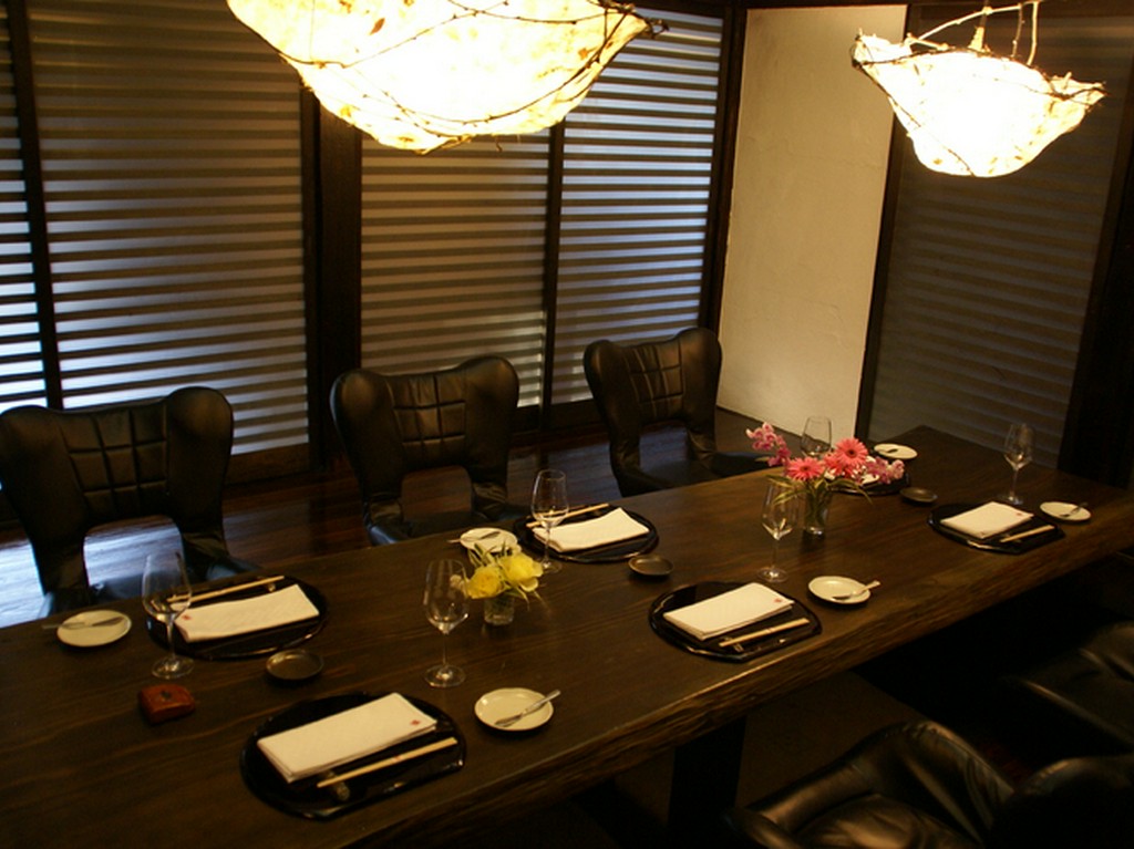 ハレの日として申し分のない席を設けられます