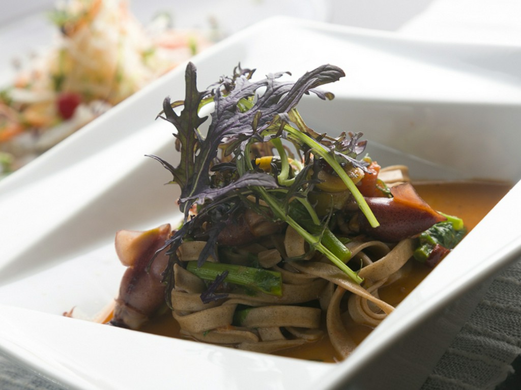 そば粉とパスタのハーモニーを楽しめる『そば粉のパスタ』