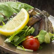 柔らかい蟹の唐揚げ