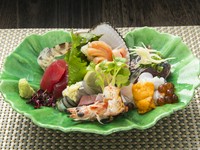 鮮度、食感ともに抜群な『お刺身盛り合わせ』