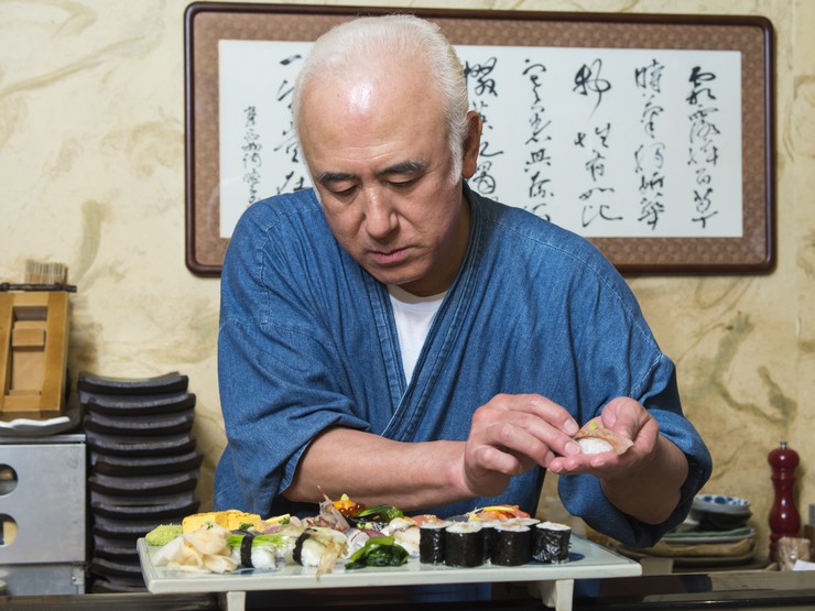 すし亭 蘭 天文館 ベイサイド 鮨 寿司 料理人 飯山 賢治 氏 ヒトサラ