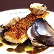本日の鮮魚のムニエル　ムール貝のムクラード

※料理写真はイメージです