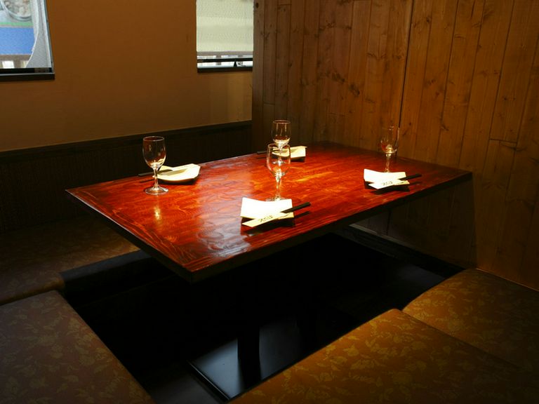 和モダンのオシャレな雰囲気は、和食デートにピッタリ