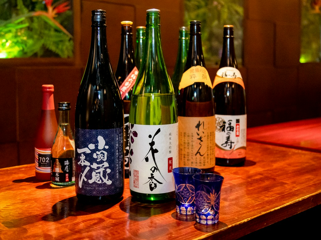 料理に合う日本酒・焼酎を多数ご用意