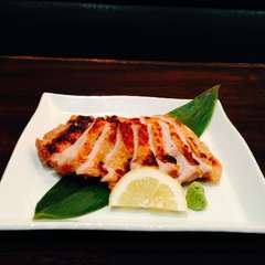 大山地鶏の炙り焼き