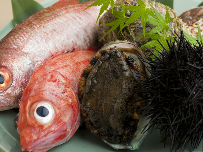 旨さ際立つ『きんきの炭火焼き』