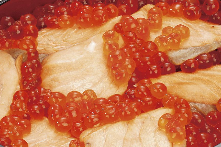 9月〜12月に提供される郷土料理の『はらこめし』