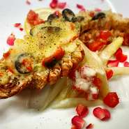 ※当日の仕入れによって内容が異なりますので、ご了承ください。
※コースご予約の場合、18：00～・19：00～・20：00～のお時間よりご希望のお時間をご指定下さい。
※画像はイメージとなります 