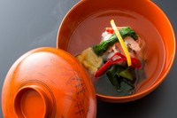 前菜／造り／油物／焼物／肉料理／御飯／留椀／香物／水菓子