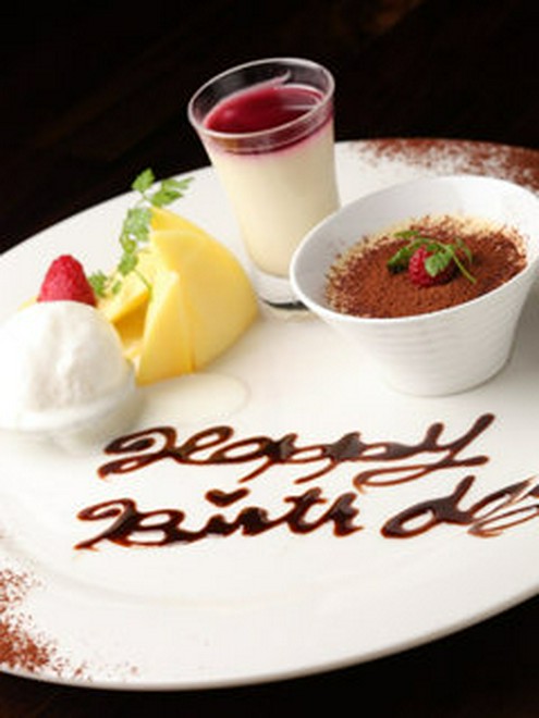 記念日・お誕生日特典がある