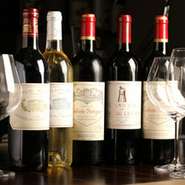 フランス、スペイン、イタリア、チリなどのワインを揃えております。