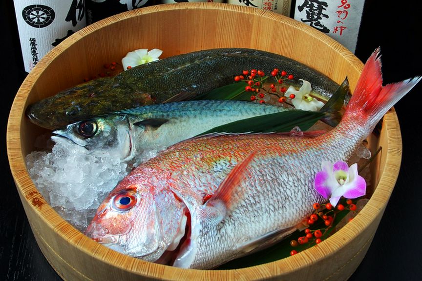 瀬戸内海の海の恵みを含め、新鮮な魚介類を堪能できます