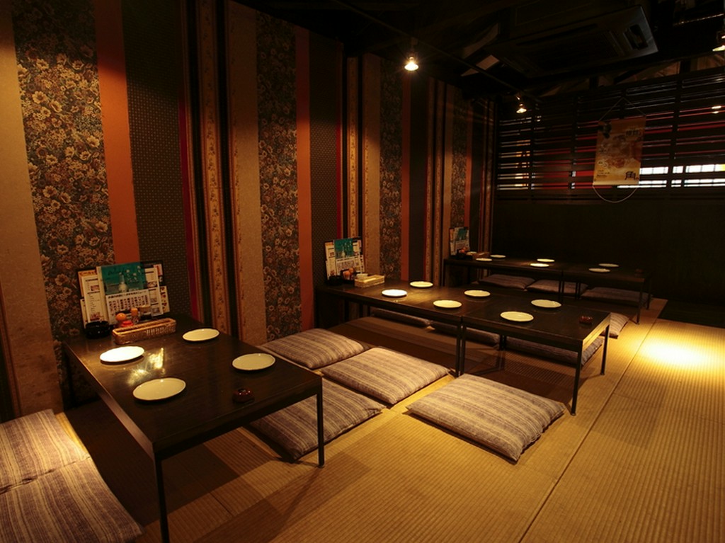 各種個室が揃っているので、デートや接待で使い分け自由自在