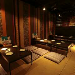 各種個室が揃っているので、デートや接待で使い分け自由自在