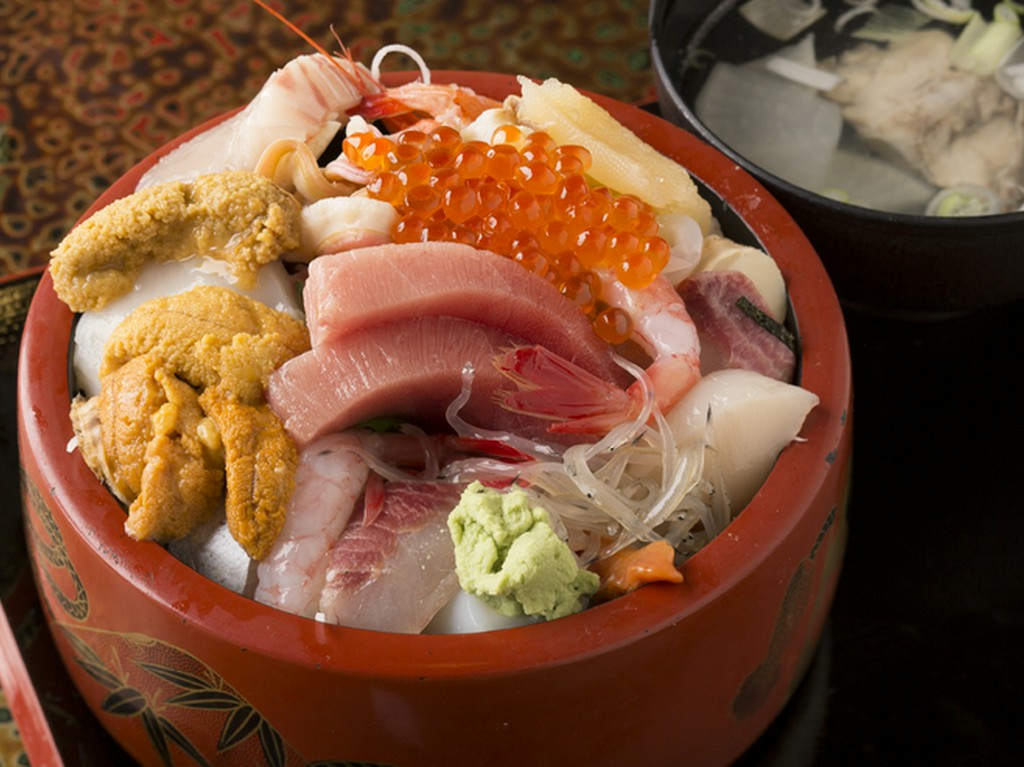 北の海の幸を堪能できる味もボリュームも大満足の『上ちらし』