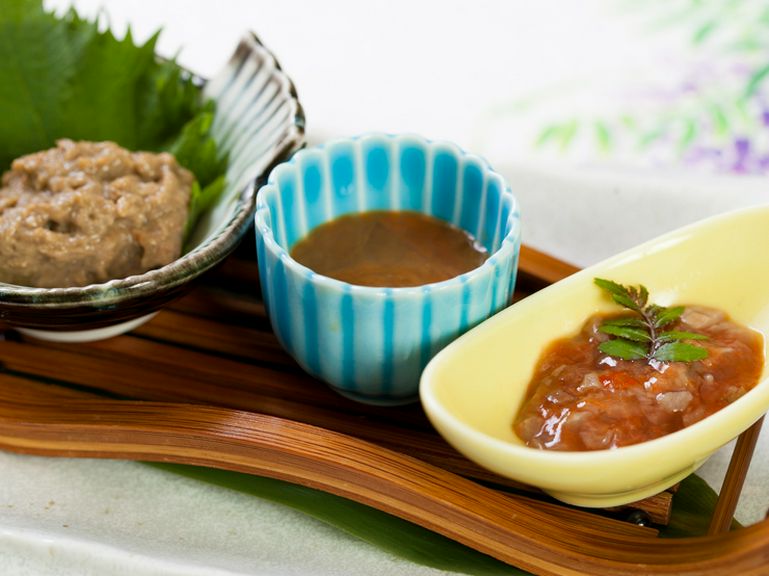 本日の酒菜三点盛り