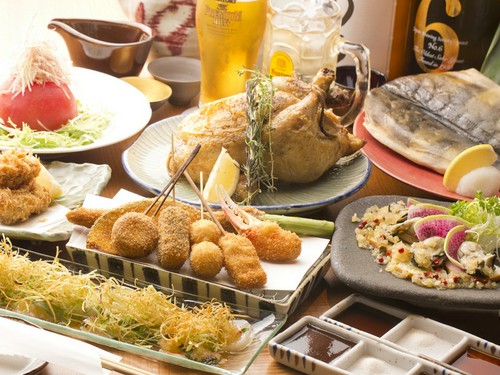 お酒に合う美味しい肴が味わえます