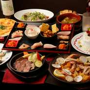 アルコールランプ灯る大人のお洒落空間！