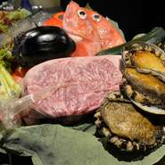 豪華食材をふんだんに使用、自慢の懐石料理をご堪能あれ