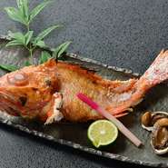 磯魚塩焼1200円～