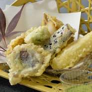 天麩羅盛合せ1680円