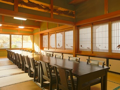 50畳の大広間を完備。少人数から50名様まで対応可能