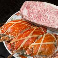 肉本来の旨みが味わえる長崎和牛や旬の新鮮な魚介を使い、細部にまで心配りをほどこした料理がいただけます。これらの料理に舌鼓を打てば、大切なビジネスディナーのお相手もきっと満足してもくれるはず。