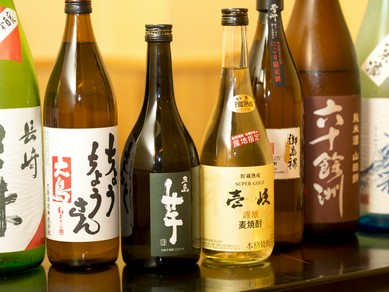 長崎の地酒と焼酎は、郷土料理との相性が抜群